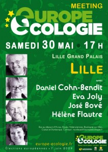 Tract de campagne d'Europe Ecologie