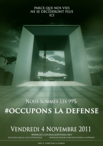 Vendredi 04/11 : Occupons la Défense